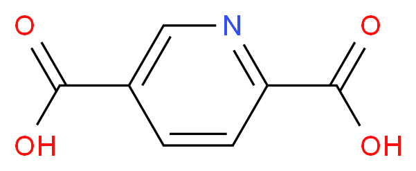 2,5-吡啶二羧酸_分子结构_CAS_100-26-5)