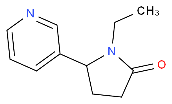 (R,S)-N-Ethyl Norcotinine_分子结构_CAS_359435-41-9)