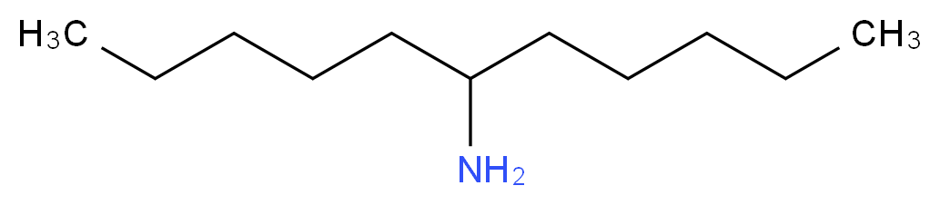 undecan-6-amine_分子结构_CAS_33788-00-0