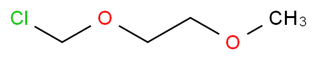 1-(chloromethoxy)-2-methoxyethane_分子结构_CAS_3970-21-6