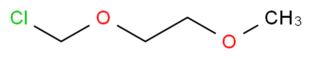 &beta;-METHOXYETHOXYMETHYL CHLORIDE_分子结构_CAS_3970-21-6)