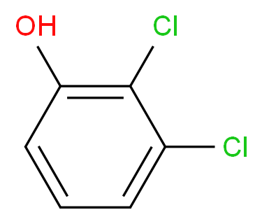2,3-DICHLOROPHENOL_分子结构_CAS_576-24-9)