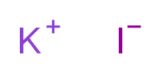 Potassium iodide concentrate_分子结构_CAS_7681-11-0)