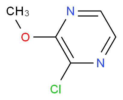 2-Chloro-3-methoxypyrazine_分子结构_CAS_40155-28-0)