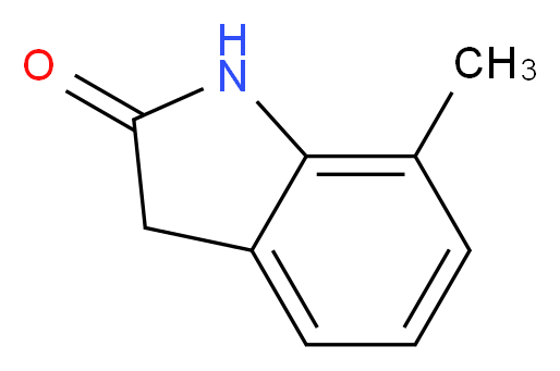 7-Methyl-1,3-dihydro-2H-indol-2-one_分子结构_CAS_3680-28-2)