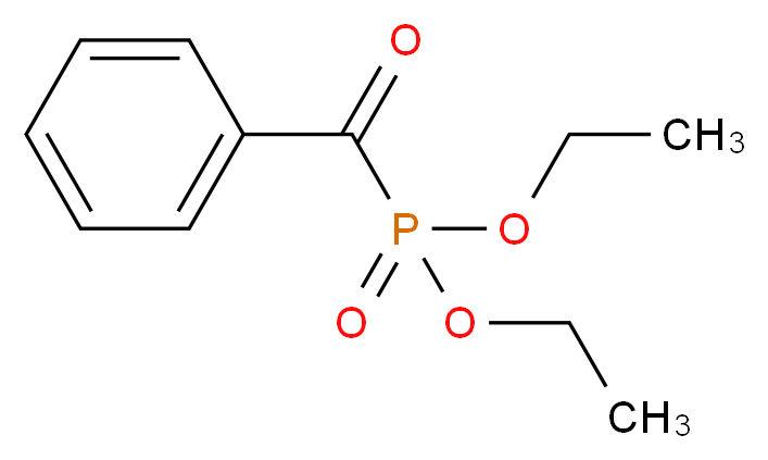 苯甲酰膦酸二乙酯_分子结构_CAS_3277-27-8)