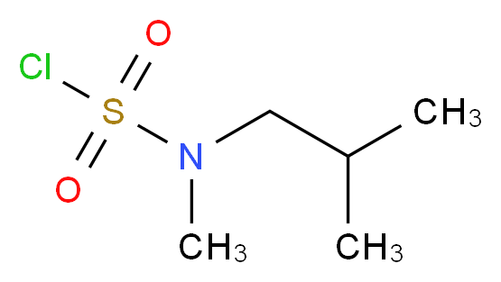 isobutyl(methyl)sulfamoyl chloride_分子结构_CAS_263169-14-8)