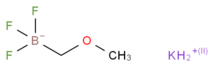 Potassium (methoxymethyl)trifluoroborate_分子结构_CAS_910251-11-5)