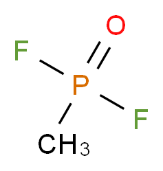 Methylphosphonyl difluoride_分子结构_CAS_676-99-3)