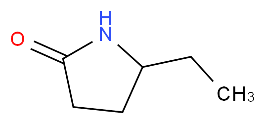 5-ethyl-2-pyrrolidinone_分子结构_CAS_10312-40-0)