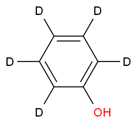 (<sup>2</sup>H<sub>5</sub>)phenol_分子结构_CAS_4165-62-2