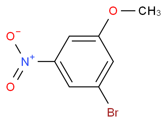 1-bromo-3-methoxy-5-nitrobenzene_分子结构_CAS_)