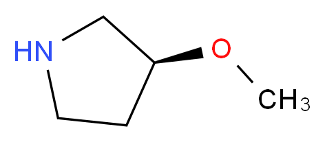 (S)-3-METHOXYPYRROLIDINE_分子结构_CAS_120099-61-8)