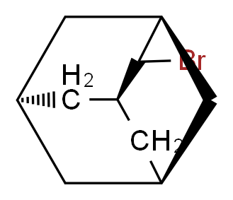 (1r,3r,5r,7r)-2-bromoadamantane_分子结构_CAS_7314-85-4