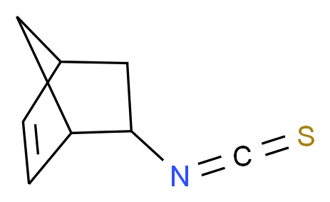 bicyclo[2.2.1]hept-5-en-2-yl isothiocyanate_分子结构_CAS_92819-45-9)