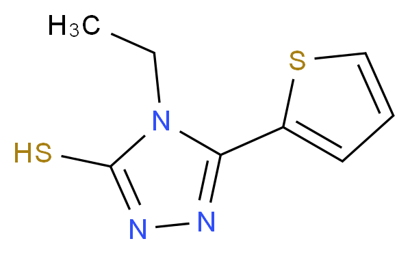 4-Ethyl-5-thiophen-2-yl-4H-[1,2,4]triazole-3-thiol_分子结构_CAS_337473-17-3)