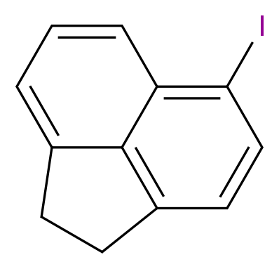 5-iodo-1,2-dihydroacenaphthylene_分子结构_CAS_6861-64-9)