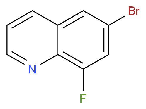 6-Bromo-8-fluoroquinoline 95%_分子结构_CAS_220513-46-2)