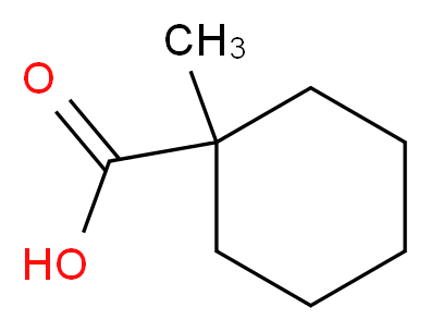 1-甲基环己烷羧酸_分子结构_CAS_1123-25-7)