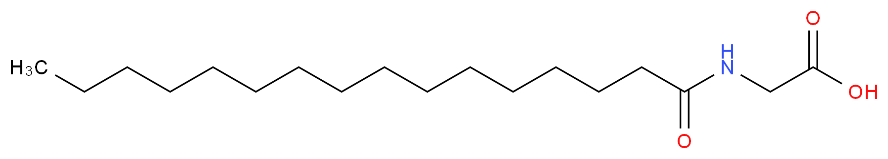 N-Hexadecanoylglycine_分子结构_CAS_)