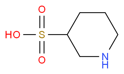3-Piperidinesulfonic acid_分子结构_CAS_51036-12-5)