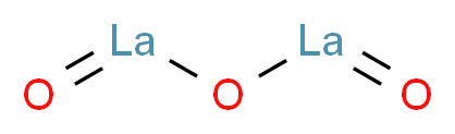 oxo[(oxolanthanio)oxy]lanthanum_分子结构_CAS_1312-81-8