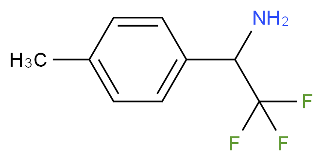 2,2,2-trifluoro-1-p-tolylethanamine_分子结构_CAS_1186195-01-6)