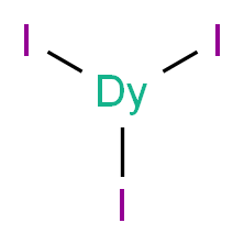 triiododysprosium_分子结构_CAS_15474-63-2