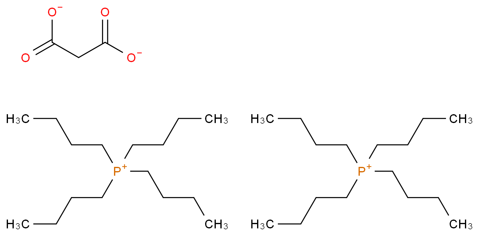 四丁基丙二酸膦_分子结构_CAS_1196086-79-9)