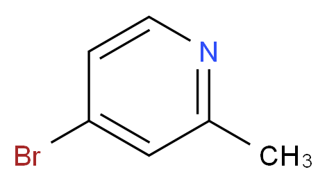 4-溴-2-甲基吡啶_分子结构_CAS_22282-99-1)