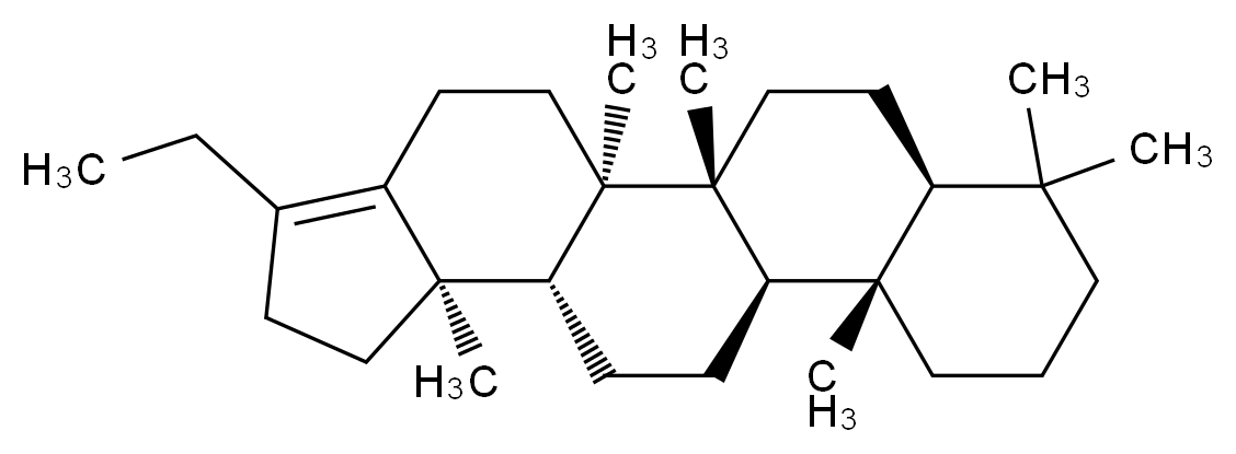 (1R,2R,9R,10S,13R,14S,19S)-6-ethyl-1,2,9,14,18,18-hexamethylpentacyclo[11.8.0.0<sup>2</sup>,<sup>1</sup><sup>0</sup>.0<sup>5</sup>,<sup>9</sup>.0<sup>1</sup><sup>4</sup>,<sup>1</sup><sup>9</sup>]henicos-5-ene_分子结构_CAS_10379-57-4