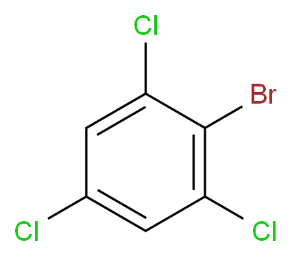 2-溴-1,3,5-三氯苯_分子结构_CAS_19393-96-5)