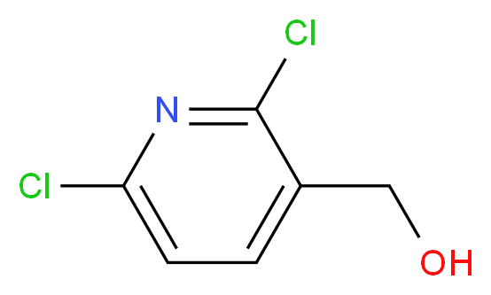 (2,6-Dichloropyridin-3-yl)methanol_分子结构_CAS_55304-90-0)