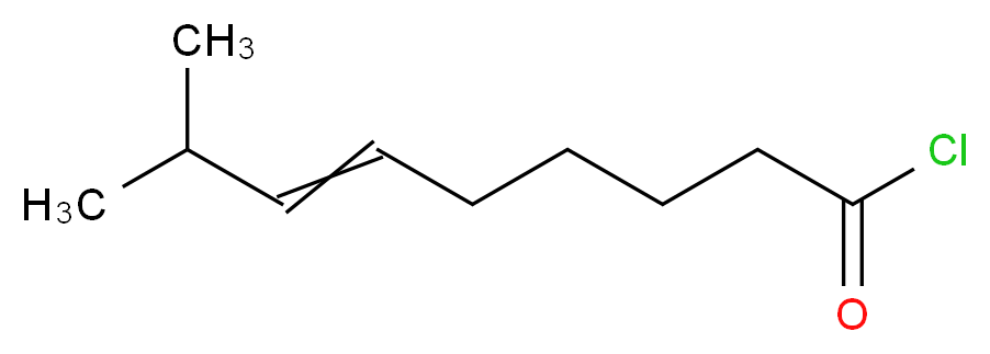 8-methylnon-6-enoyl chloride_分子结构_CAS_95636-02-5