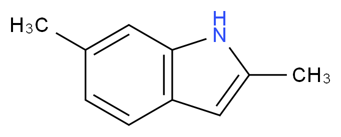 2,6-dimethyl-1H-indole_分子结构_CAS_5649-36-5