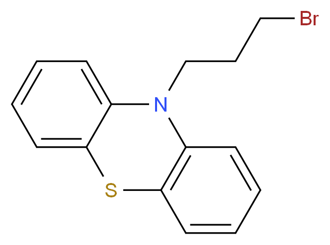 10-(3-Bromopropyl)phenothiazine_分子结构_CAS_92357-95-4)