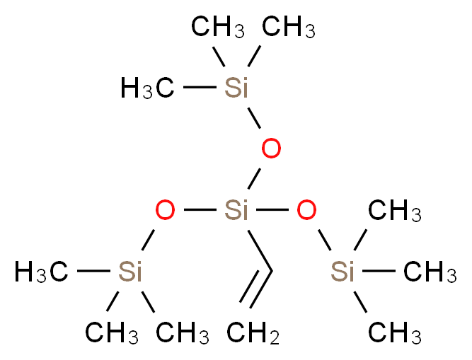 4-ethenyl-2,2,6,6-tetramethyl-4-[(trimethylsilyl)oxy]-3,5-dioxa-2,4,6-trisilaheptane_分子结构_CAS_5356-84-3