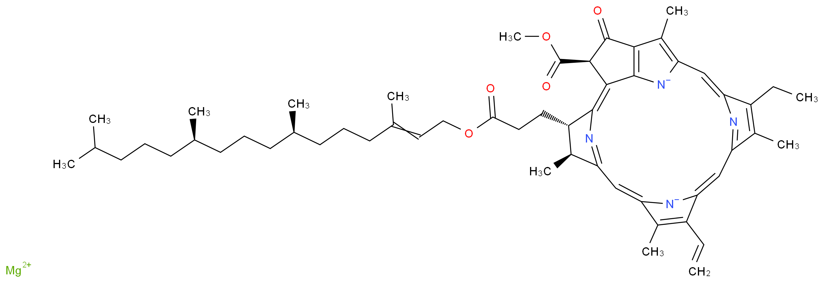 CAS_1406-65-1 分子结构