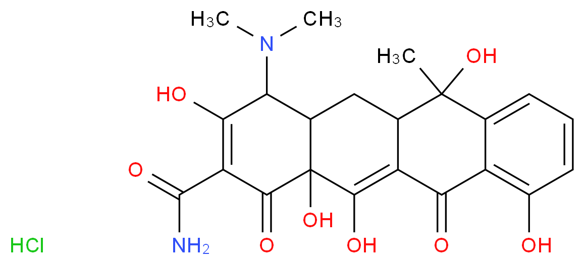 CAS_64-75-5 molecular structure