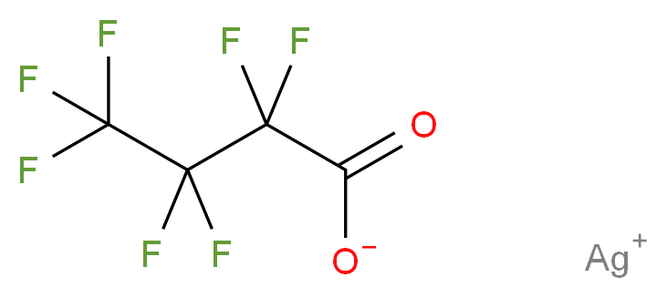 七氟丁酸银_分子结构_CAS_3794-64-7)