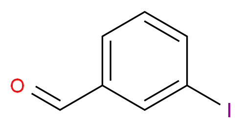 3-iodobenzaldehyde_分子结构_CAS_696-41-3