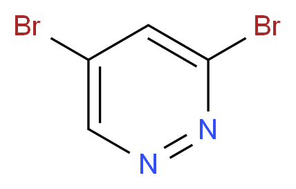 3,5-Dibromopyridazine_分子结构_CAS_1196155-35-7)