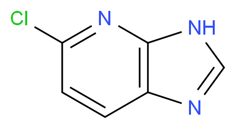 5-chloro-3H-imidazo[4,5-b]pyridine_分子结构_CAS_52090-89-8