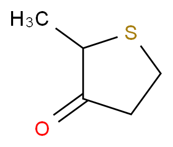 2-methylthiolan-3-one_分子结构_CAS_)