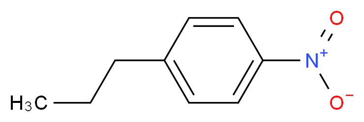 1-nitro-4-propylbenzene_分子结构_CAS_10342-59-3