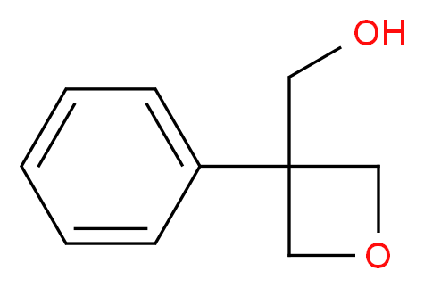 (3-phenyloxetan-3-yl)methanol_分子结构_CAS_114012-43-0