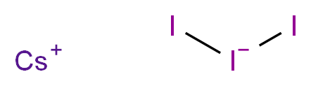 caesium(1+) ion triiodan-2-uide_分子结构_CAS_12297-72-2