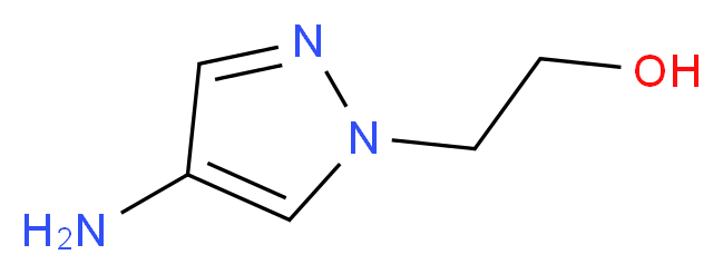 2-(4-Amino-1H-pyrazol-1-yl)ethanol_分子结构_CAS_948571-47-9)