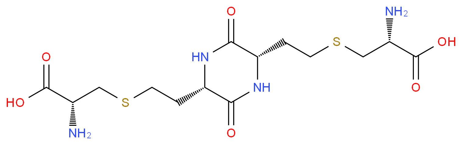 L-3,6-Bis(5-(β-amino-β-carboxyethyl)ethyl)-2,5-diketopiperazine_分子结构_CAS_1356350-62-3)