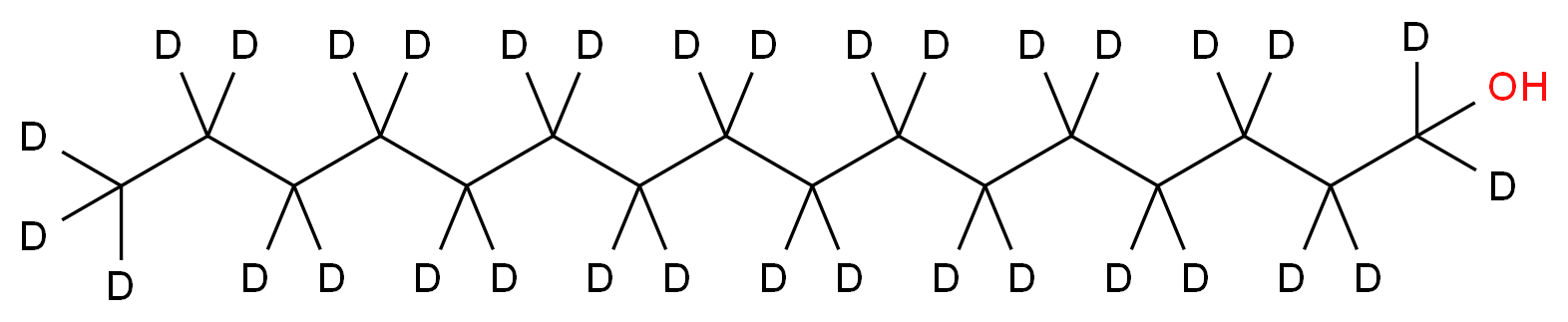 (<sup>2</sup>H<sub>3</sub><sub>3</sub>)hexadecan-1-ol_分子结构_CAS_284474-73-3